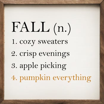 Fall Definition White